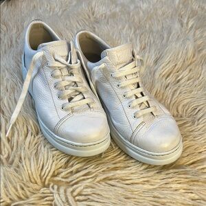 White Leather Sneakers